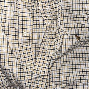 Button down polo size 6